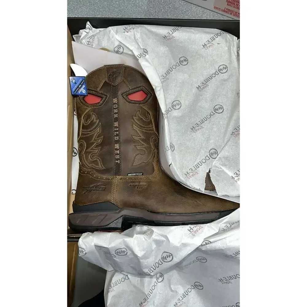 PHANTOM RIDER Wilmore Men’s Waterproof Composite Toe Work Boot 11″ Size 11.5 D